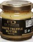 FD TARTUFI White Truffle Butter 80g 282oz  Tuber Borchii Gourmet Sauce  Condiments  Made in Italy  non gmo  Italian Butter  White Truffles