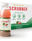 Scrubber Fiber-Infused Fruit Juice - 16.9 OZ Natural Beverage - 12-Pack