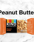 KIND Breakfast Bars, Peanut Butter, Healthy Snacks, Gluten Free, 8 Count