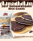 LIEBERS Dark Chocolate Rice Cakes - Pack Of 3