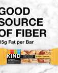 KIND Bars, Honey Roasted Nuts & Sea Salt, Gluten Free, Low Glycemic Index, 1.4oz, 12 Count