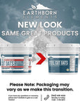 Earthborn Elements Steel Cut Oats 1 Gallon Also Called Irish Oatmeal Breakfast Resealable Bucket