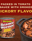 Van Camps Smoked Hickory Beanee Weenee Canned Food 775 OZ Pack of 24