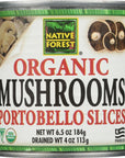 Native Forest Mushrooms Portobello Organic 4 Ounce