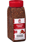 Lawry's Seasoned Pepper, 10.3 oz - One 10.3 Ounce Container of Seasoned All Pepper for a Well-Rounded Flavor of Black Pepper, Sweet Red Bell Peppers, and Spices