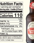 Fentimans Sparkling Ginger Beer  Ginger Beer Non Alcoholic Ginger Ale with Natural Ginger Root Craft Soda No Artificial Flavors or Preservatives Botanically Brewed  275 ml Bottles Pack of 6