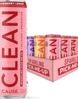 CLEAN Cause Variety Pack Sparkling Pick-Me-Up - 12oz cans, 12-Pack Case