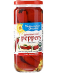 Mediterranean Organic Roasted Red Peppers 16 oz