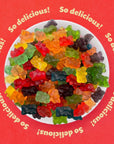 Classic Gummy Bears Candy Assorted Fruit Flavors 2Pound bag