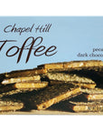 Chapel Hill Toffee Dark Chocolate Pecan Toffee 10 OZ