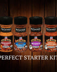 McCormick Grill Mates Unique Blends Grilling Variety Pack (Chipotle & Roasted Garlic, Mesquite, Spicy Montreal Steak, Smokehouse Maple), 4 Count