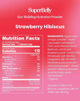 Blume SuperBelly Gut Health and OnTheGo Hydration Packets SugarFree with Prebiotics Probiotics Apple Cider Vinegar Vitamin C and Electrolytes Strawberry Hibiscus 15 Sticks