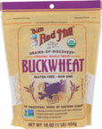 Bob's Red Mill Organic Gluten Free Buckwheat Groats, 16 Oz