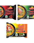 Pack of 30 Lucky Me Pancit Canton Variety Noodles  10 of each Chilimansi Sweet Spicy and Hot Chili