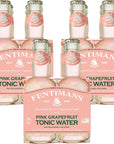 Fentimans Sparkling Pink Grapefruit Tonic Water  Grapefruit Sparkling Water Craft Soda Mixer All Natural Ingredients Botanically Brewed  67 Fl Oz Pack of 12