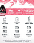 MiO Energy Strawberry Pineapple Smash Naturally Flavored with other natural flavors Liquid Water Enhancer Drink Mix with Caffeine  B Vitamins with 2X More 324 fl oz Bottle