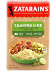 Cilantro Lime Rice by Zatarains Made with Real Lime Spices and LongGrain Rice 469 Oz Boxes Bundled with a JFS Recipe Card