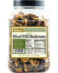 Roland Foods Dried Mixed Wild Mushrooms Specialty Imported Food 16 Ounce Pack of 1