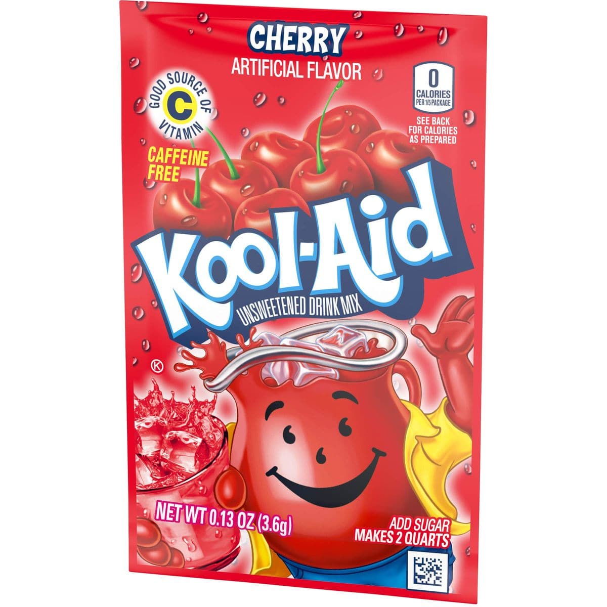 Kool Aid Cherry Powdered Drink Mix 013oz Packets Pack of 192