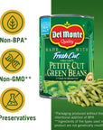 Del Monte Petite Cut Green Beans 145 Oz Pack Of 12