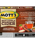 Motts Hot Apple Cider 60 Count 6 Packs of 10