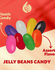 Jelly Beans Assorted Flavors  Classic Candy 2Pound Bag