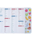 Nibble and Rest Baby's First Foods Tracker Fridge Magnet, Dry Erase Activity Poster, Daily Food Log, 101 Before One, Baby Food Chart/Checklist 25x35cm