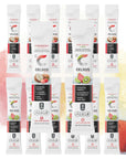 Celcius energy drink Variety Pack  14 OnTheGo Powder Sticks Variety Pack Zero Sugar Celsius Powder Packets 2 flavors Kiwi Guava  Strawberry Coconut  Celsius drink with a 16oz instant drink pouch by GhosTriseS