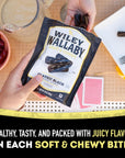 Wiley Wallaby Licorice 24 Ounce Classic Gourmet Soft  Chewy Australian Black Licorice Candy Twists 3 Pack