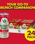 V8 Bloody Mary Mix 8 fl oz Can 4 Cases of 6 Cans