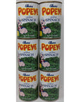 Allens Popeys Chopped Spinach Bundle  6 X 135 Oz Cans of Allens Popeye Chopped Spinach With Recipe Sheet