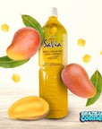 Savia Original Aloe Vera Drink Bundle by Brazilian Corner 507 fl oz  AloeBased Beverage Flavors  Brazilian Corner Savia Aloe Vera Sabores Diversos 15L Mango