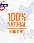 Swanson 100% Natural, Gluten-Free Chicken Broth, 14.5 Oz Can (Pack of 12)