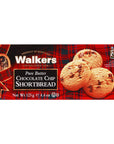 Walker's Shortbread Chocolate Chip Cookies, Pure Butter Shortbread Cookies, 4.4 Oz (Pack of 4)