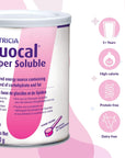 Duocal - High Calorie Super Soluble Powder, Medical Food - Extra Calories for Children - Mix into Feeding Tube or Meals - Unflavored - 14.1 Oz Can (1 Can)