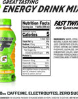 Fast Twitch Energy drink from Gatorade Tropical Mango 12oz Bottles 12 Pack 200mg Caffeine Zero Sugar Electrolytes