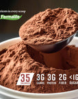 FERMALIFE USDA Organic Fermented Soy Nutritional Beverage  Mix 56oz 20 Servings NonGMO Vegan PlantBased Nutrients for Your Gut Bacteria