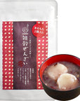 Japanese Millet Zenzai Red Beans Sweet Soup  Containg Mochi Rice Cakes 150g2 Pack setYAMASAN