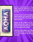 AQHA Energy Drink Sparkling Chicha Morada  Natural Zero Sugar NonGMO Gluten Free 12 Oz Pack of 12