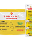 Banana Bag Oral Solution - Pharmacist Hydration Recovery Formula - Electrolyte & Vitamin Powder Packet Drink Mix - Natural Lemon Lime - Pack of 3