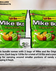 Ballard Products Mike and Ike Original Flavors Pack of 2 Bags  288 Ounce Each  2 Bags of Chewy Movie Candy Bulk Pack