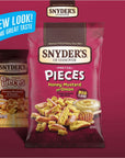 Snyders of Hanover Pretzel Pieces Honey Mustard and Onion 1125 Oz