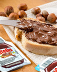 Mini Nutella Hazelnut Snack Pack 20 Pack Single Serve Perfect for Portion Cups Travel Friendly for Lunch Box or To Go or School Box