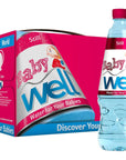 Baby Well Natural Purified Baby Water 31 Gallons Total  338 Fluid Ounce Large Bottles Pack of 12 BPA Free FluorideFree for Babies and Toddlers