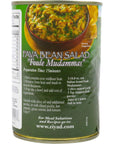 Sultan Brand Foule Mudammas Medium Fava Beans High in Dietary Fiber No Fat No Cholesterol 1480oz