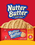 Nutter Butter Peanut Butter Sandwich Cookies King Size  14 Pack of 35 oz Snack Packs with 8 Cookies per Pack  Perfect for Sharing and Snacking Anytime Thanksgiving Dinner Cookies