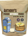 Anthonys Premium Buttermilk Powder 15 lb Gluten Free Non GMO Made in USA Keto Friendly Hormone Free