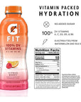 Gatorade Fit Electrolyte Beverage, Healthy Real Hydration, Citrus Berry, 16.9.oz Bottles (12 Pack)