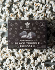 Regalis Microwavable Black Truffle Popcorn NonGMO Kernels Real Black European Truffle 3 Bags