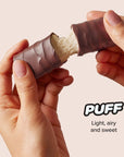 BUILT Protein Bars Cinnamon Churro Puff 12 count Protein Snacks with 17g of Protein Collagen Gluten Free Chocolate Protein Bar with only 140 calories  6g sugar Perfect On The Go Protein Snack